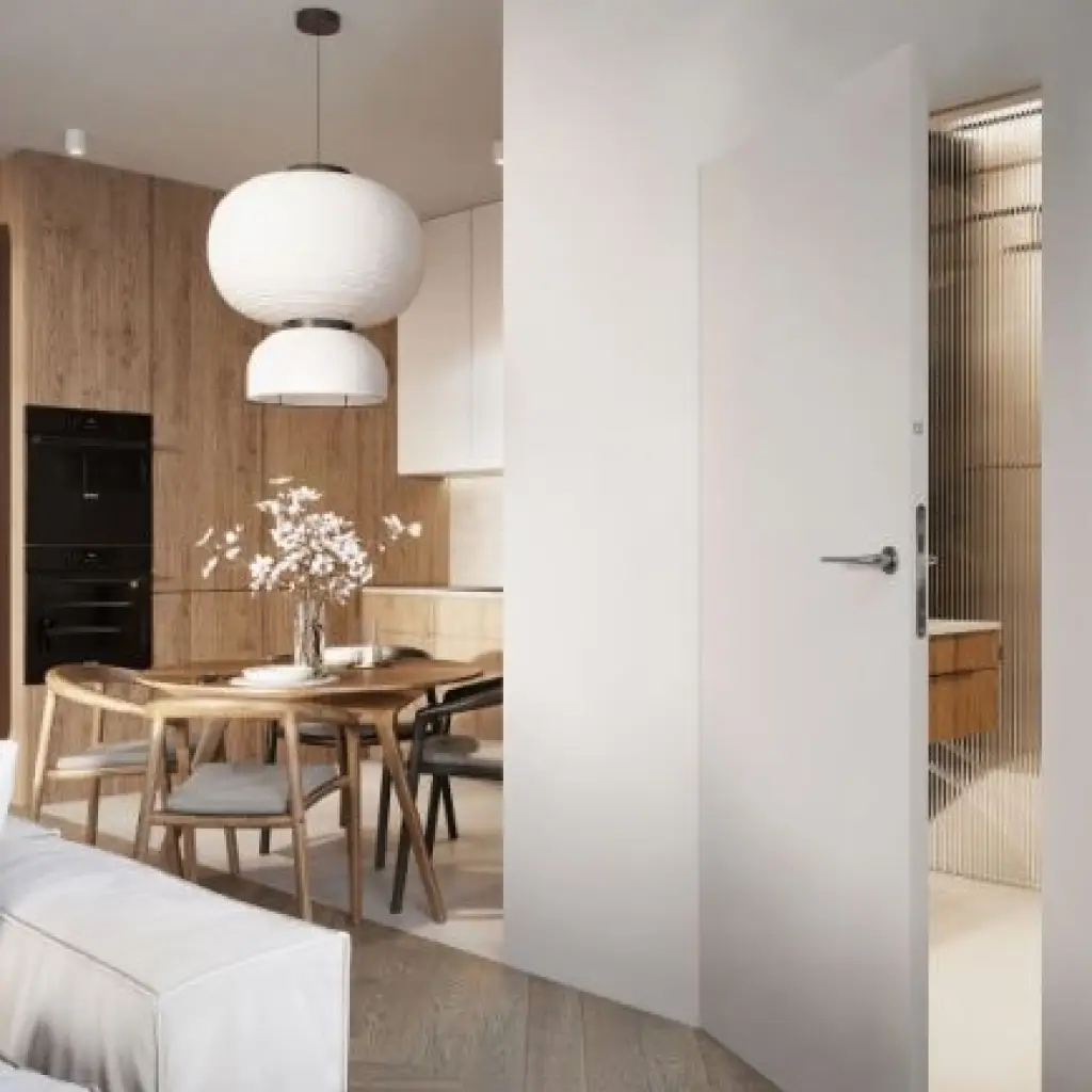 Zestaw Drzwi ukryte + Ościeżnica Porta HIDE Bezprzylgowe (otwierane na zewnątrz) Lewe 80cm plaster miodu, SPA1110L08LBP0A7U0H000, OPA100LL080000AN200000, Zestaw, Porta HIDE, PORTA