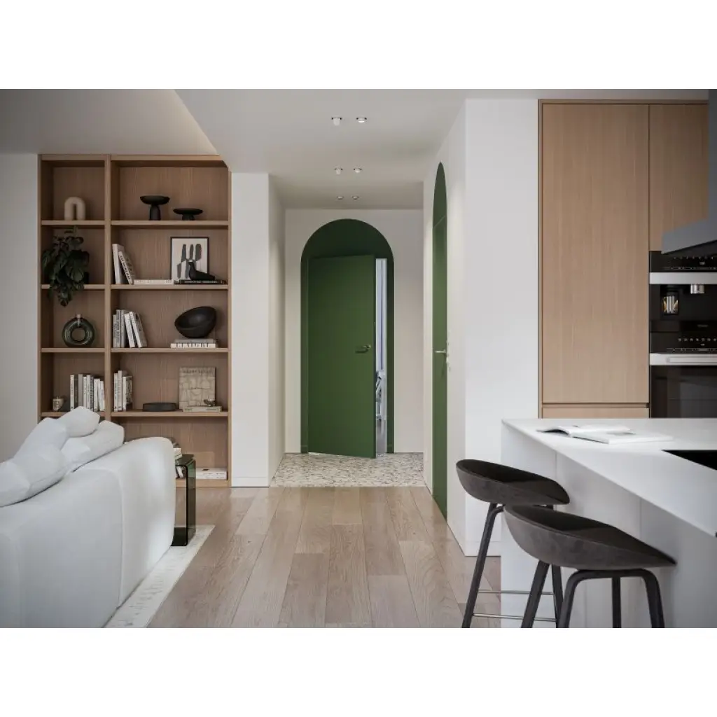 Zestaw Drzwi ukryte + Ościeżnica Porta HIDE Bezprzylgowe (otwierane na zewnątrz) Lewe 80cm plaster miodu, SPA1110L08LBP0A7U0H000, OPA100LL080000AN200000, Zestaw, Porta HIDE, PORTA