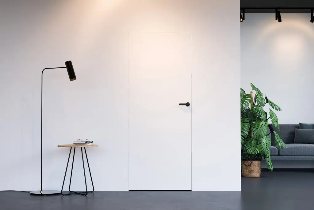 Zestaw Drzwi ukryte + Ościeżnica Porta HIDE Odwrotna przylga (otwierane do wewnątrz) Prawe 80cm plaster miodu, SPP1110P08LBP0A7U0H000, OPP100LP080000AN200000, Zestaw, Porta HIDE, PORTA