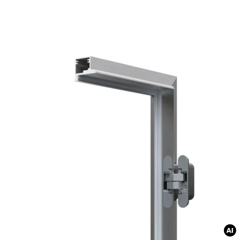 Zestaw Drzwi ukryte + Ościeżnica Porta HIDE Odwrotna przyl