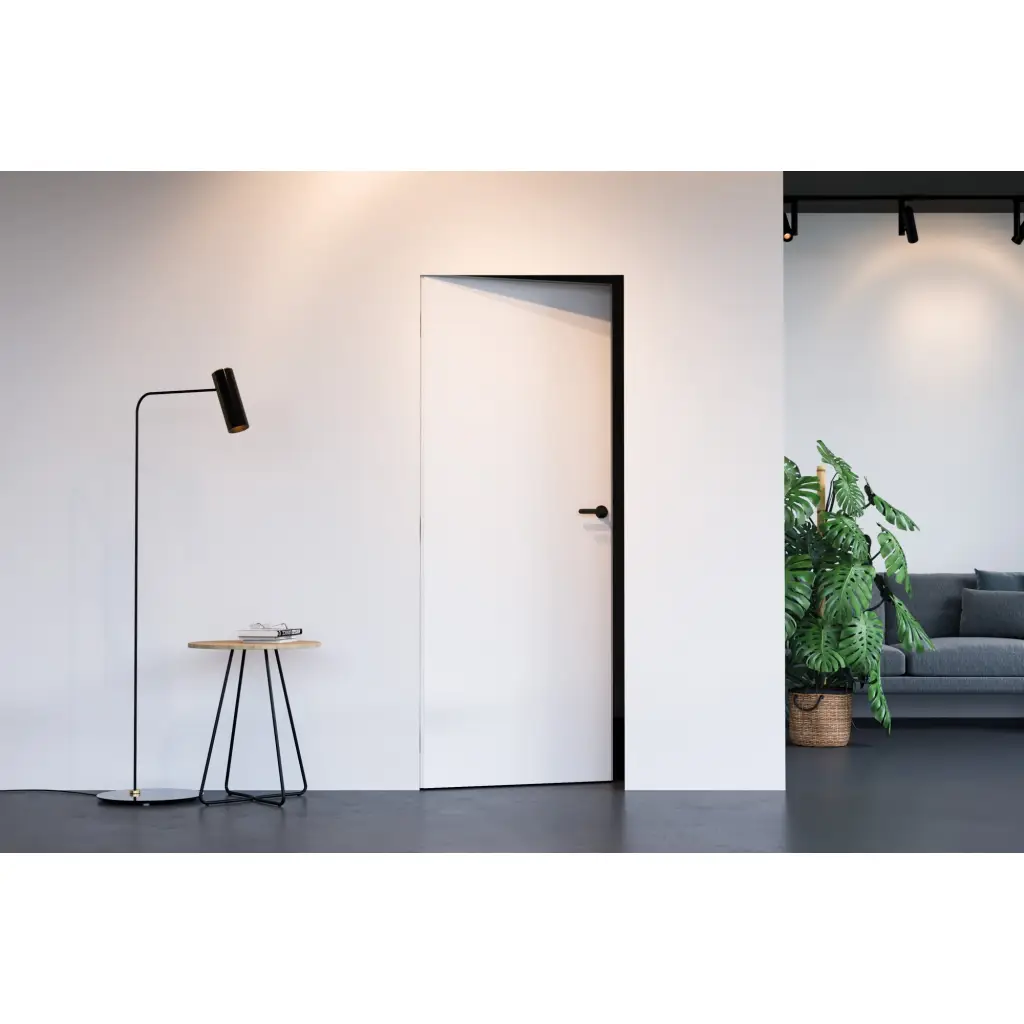 Zestaw Drzwi ukryte + Ościeżnica Porta HIDE Odwrotna przylga (otwierane do wewnątrz) Prawe 80cm plaster miodu, SPP1110P08LBP0A7U0H000, OPP100LP080000AN200000, Zestaw, Porta HIDE, PORTA