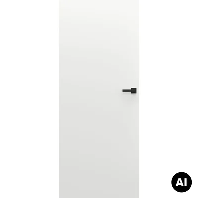 Zestaw Drzwi ukryte + Ościeżnica Porta HIDE Bezprzylgowe (otwierane na zewnątrz) Lewe 70cm plaster miodu, SPA1110L07LBP0A7U0H000, OPA100LL070000AN200000
