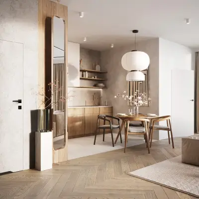 Zestaw Drzwi ukryte + Ościeżnica Porta HIDE WC Bezprzylgowe (otwierane na zewnątrz) Lewe 70cm plaster miodu, SPA1110L07LBPWAYU0H000, OPA100LL070000AN200000