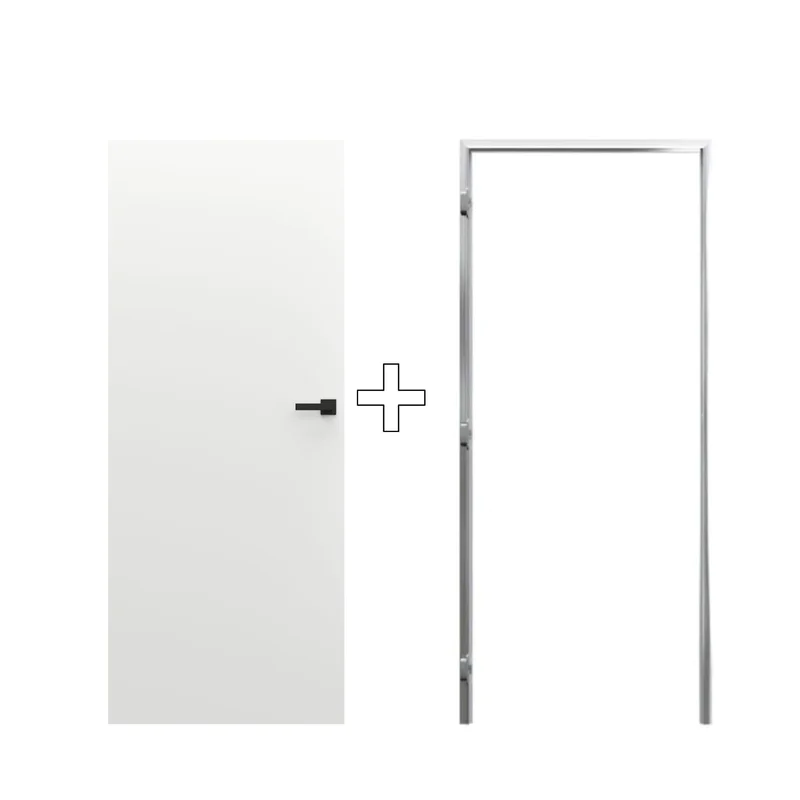 Zestaw Drzwi ukryte + Ościeżnica Porta HIDE Odwrotna przyl