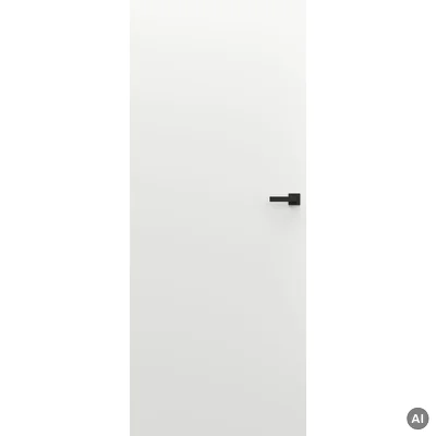 Zestaw Drzwi ukryte + Ościeżnica Porta HIDE Odwrotna przylga (otwierane do wewnątrz) Prawe 80cm płyta, SPP1110P08LBP0A7V0O000, OPP100LP080000AN300000