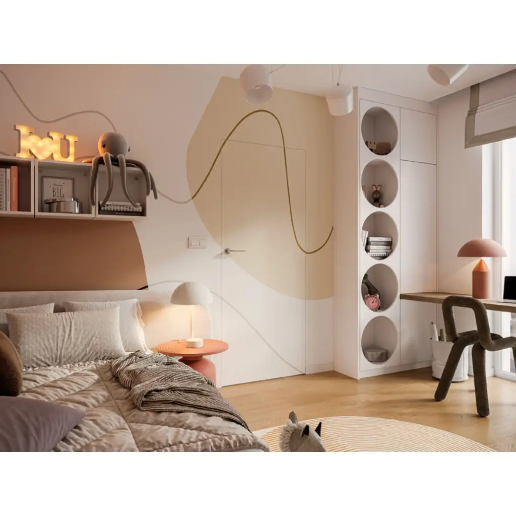 Zestaw Drzwi ukryte + Ościeżnica Porta HIDE Bezprzylgowe (otwierane na zewnątrz) Prawe 80cm płyta, SPA1110P08LBP0A7V0O000, OPA100LP080000AN300000, Zestaw, Porta HIDE, PORTA