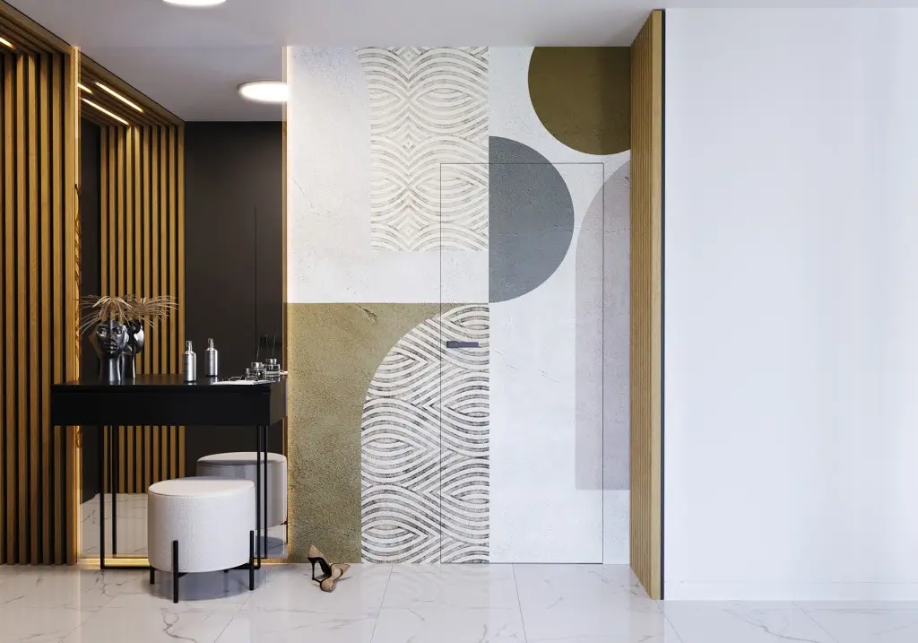 Zestaw Drzwi ukryte + Ościeżnica Porta HIDE Bezprzylgowe (otwierane na zewnątrz) Prawe 80cm płyta, SPA1110P08LBP0A7V0O000, OPA100LP080000AN300000, Zestaw, Porta HIDE, PORTA