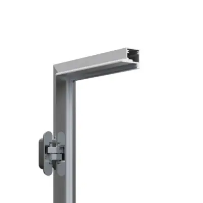 Zestaw Drzwi ukryte + Ościeżnica Porta HIDE Bezprzylgowe (otwierane na zewnątrz) Lewe 80cm płyta, SPA1110L08LBP0A7V0O000, OPA100LL080000AN300000