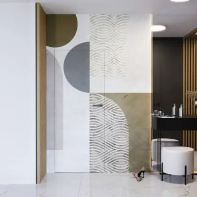 Zestaw Drzwi ukryte + Ościeżnica Porta HIDE Bezprzylgowe (otwierane na zewnątrz) Lewe 70cm płyta, SPA1110L07LBP0A7V0O000, OPA100LL070000AN300000