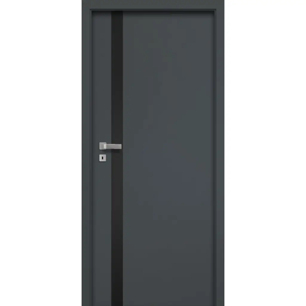 Drzwi A01 Szyba Linea Czarna, Drzwi wewnętrzne, CREATO, POL-SKONE