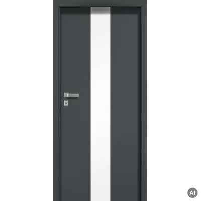 Drzwi A02 Szyba Hartowana