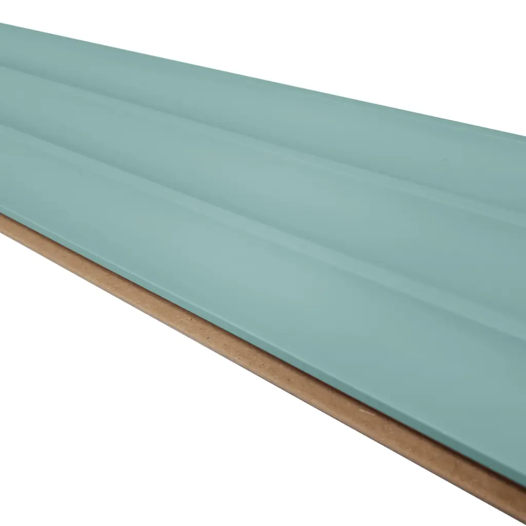 Listwa zakończeniowa Matt Soft Touch Relax Green 735 Prawa Wave, 120040632, Listwa zakończeniowa, Lamele MDF AGT Akcesoria, AGT