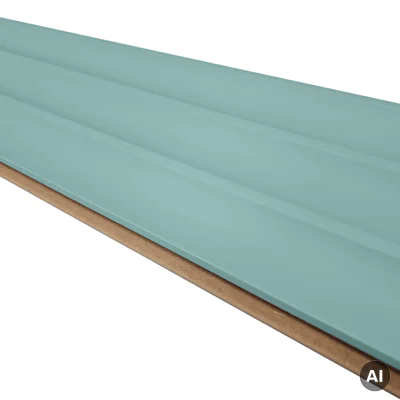 Listwa zakończeniowa Matt Soft Touch Relax Green 735 Prawa Wave, 120040632