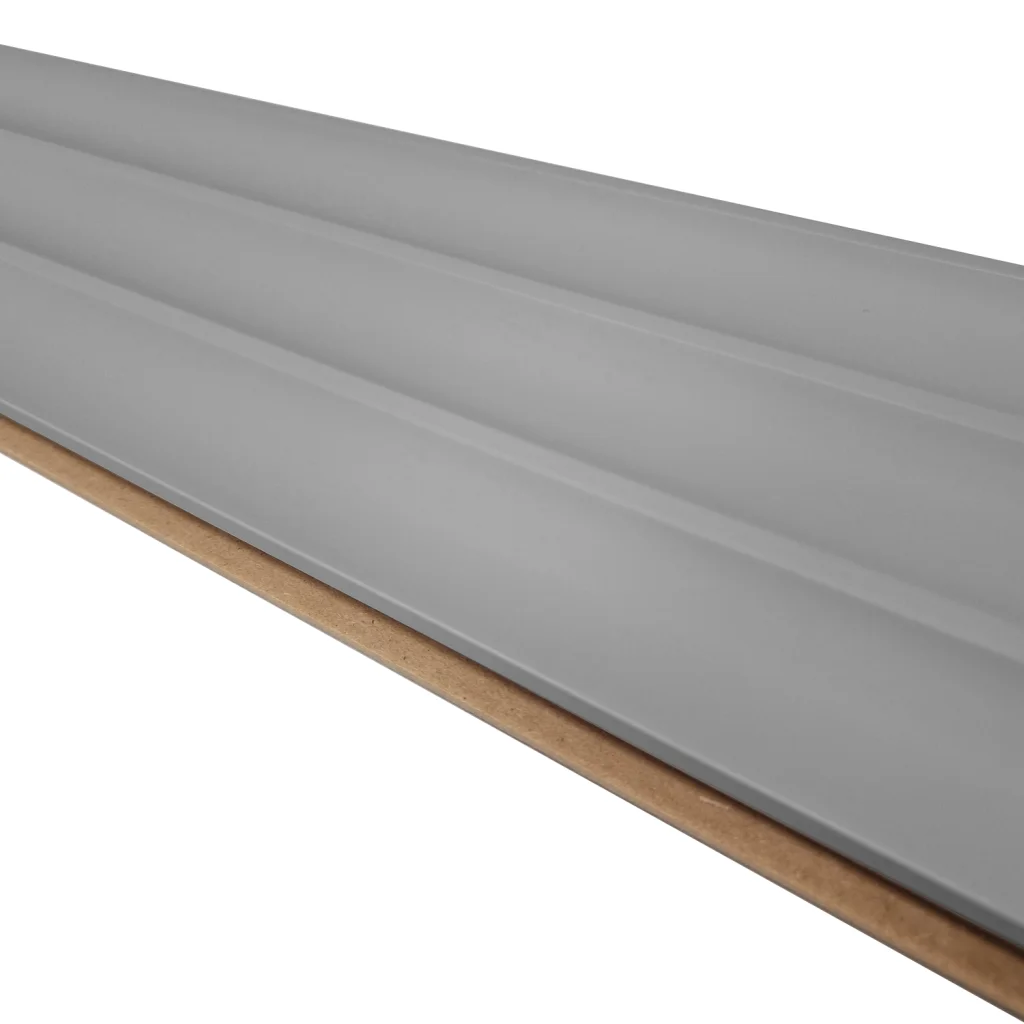 Listwa zakończeniowa Matt Soft Touch Stone Grey 728 Prawa Wave, 120041520, Listwa zakończeniowa, Lamele MDF Akcesoria, AGT