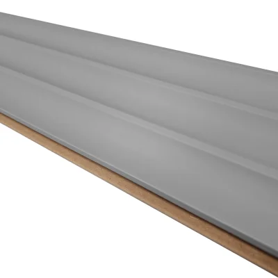 Listwa zakończeniowa Matt Soft Touch Stone Grey 728 Prawa Wave, 120041520