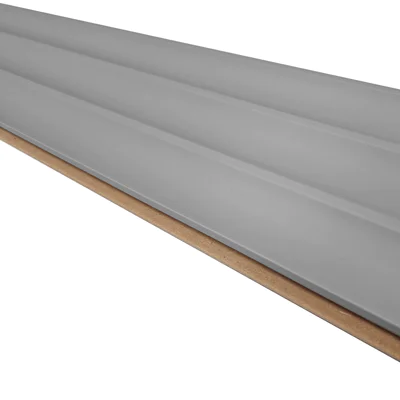 Listwa zakończeniowa Matt Soft Touch Stone Grey 728 Prawa Wave, 120041520