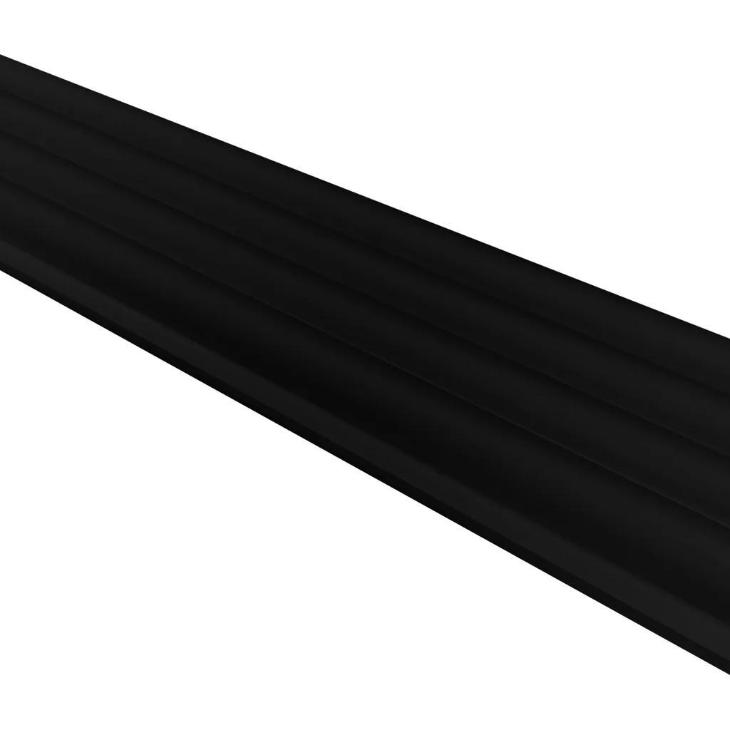 Listwa zakończeniowa Matt Soft Touch Black 723 Prawa Oval, 120041893, Listwa zakończeniowa, Lamele MDF AGT Akcesoria, AGT