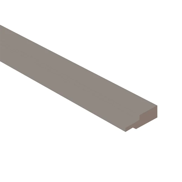 Listwa zakończeniowa Matt Soft Touch Stone Grey 728 Prawa S