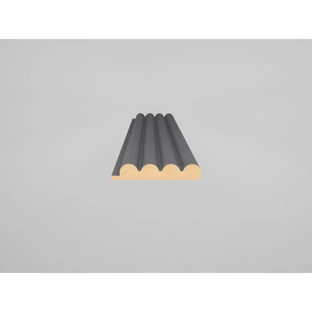 Listwa zakończeniowa Supramat Timeless Grey 3017 Prawa Oval, 120046371, Listwa zakończeniowa, Lamele MDF AGT Akcesoria, AGT