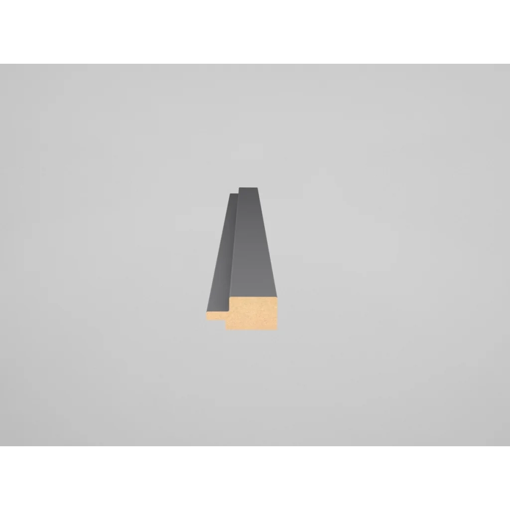 Listwa zakończeniowa Matt Soft Touch Storm Grey 726 Prawa M, 120031926, Listwa zakończeniowa, Lamele MDF Akcesoria, AGT