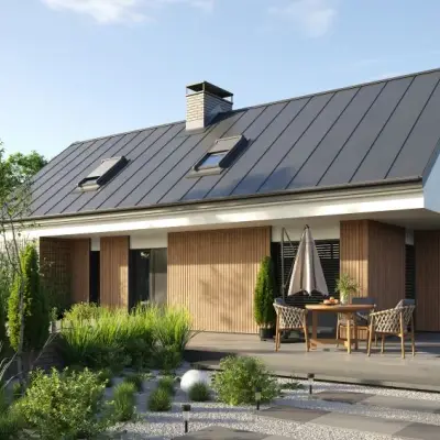 Panele elewacyjne fasadowe Solvo Dąb Naturalny 3030858 SO-01