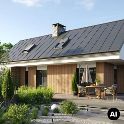 Panele elewacyjne fasadowe Solvo Dąb Naturalny 3030858 SO-01