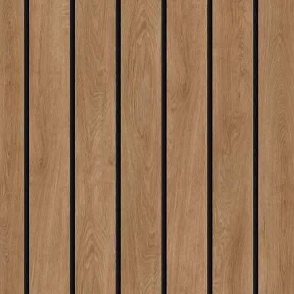 Panele elewacyjne fasadowe Solvo V-Black Dąb Naturalny 3030