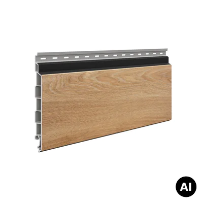 Panele elewacyjne fasadowe Solvo V-Black Dąb Naturalny 3030859 SO-01