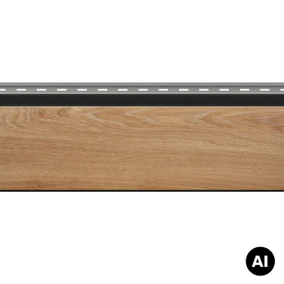 Panele elewacyjne fasadowe Solvo V-Black Dąb Naturalny 3030859 SO-01