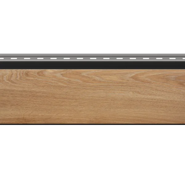 Panele elewacyjne fasadowe Solvo V-Black Dąb Naturalny 3030