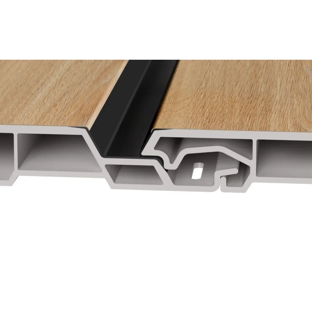 Panele elewacyjne fasadowe Solvo V-Black Dąb Naturalny 3030859 SO-01, Panele zewnętrzne, Solvo, VOX