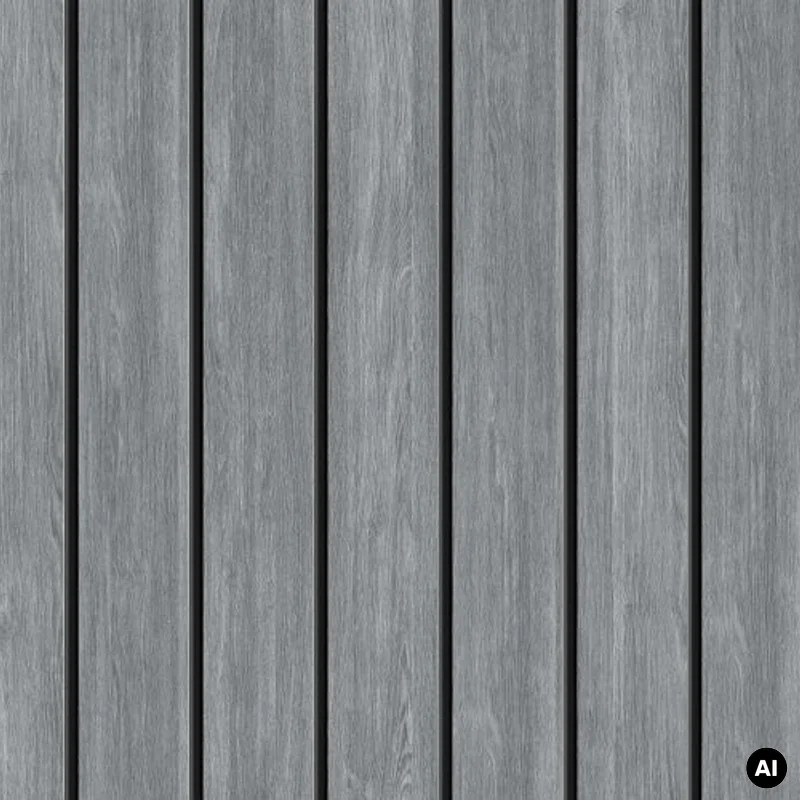 Panele elewacyjne fasadowe Solvo V-Black Dąb Szary 3030867