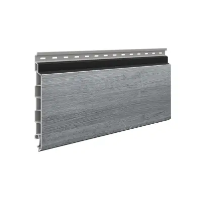 Panele elewacyjne fasadowe Solvo V-Black Dąb Szary 3030867 SO-01