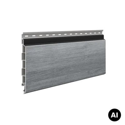 Panele elewacyjne fasadowe Solvo V-Black Dąb Szary 3030867 SO-01