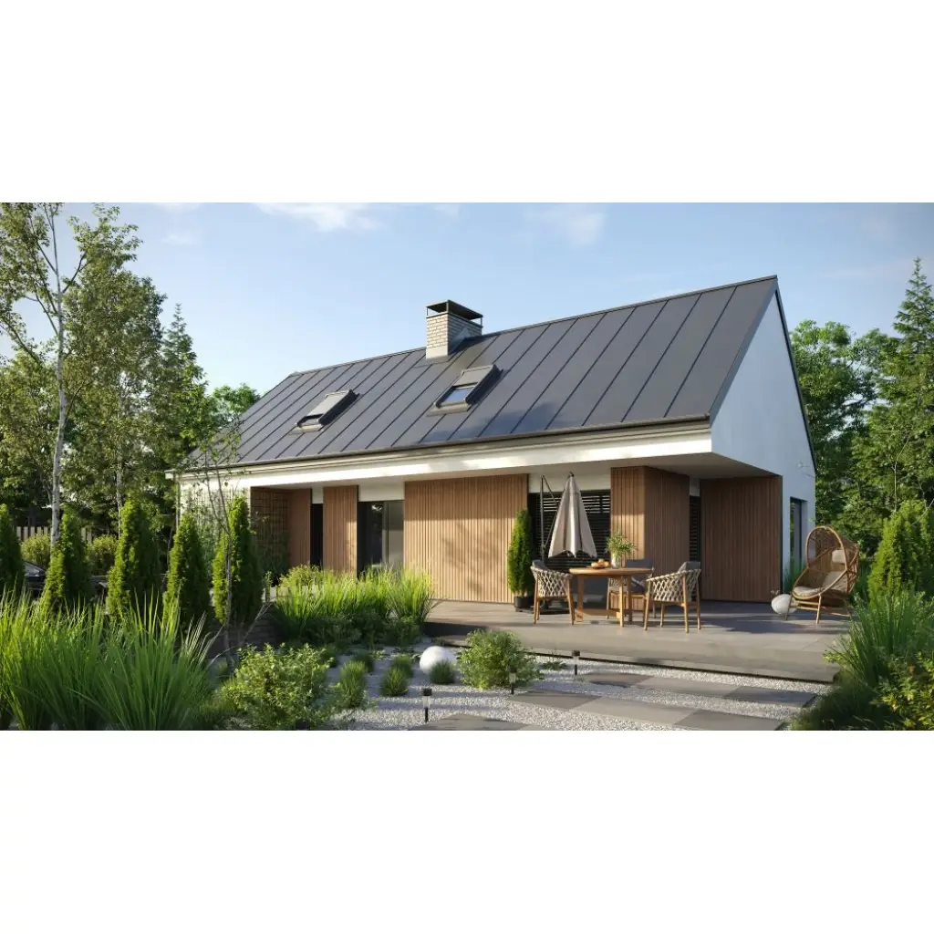 Panele elewacyjne fasadowe Solvo Listwa zakończeniowa Dąb Naturalny 2-cz FS-252, 3030886, Panele zewnętrzne, Solvo Akcesoria do paneli zewnętrznych, VOX