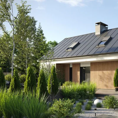 Panele elewacyjne fasadowe Solvo Listwa zakończeniowa Dąb Naturalny 2-cz FS-252, 3030886
