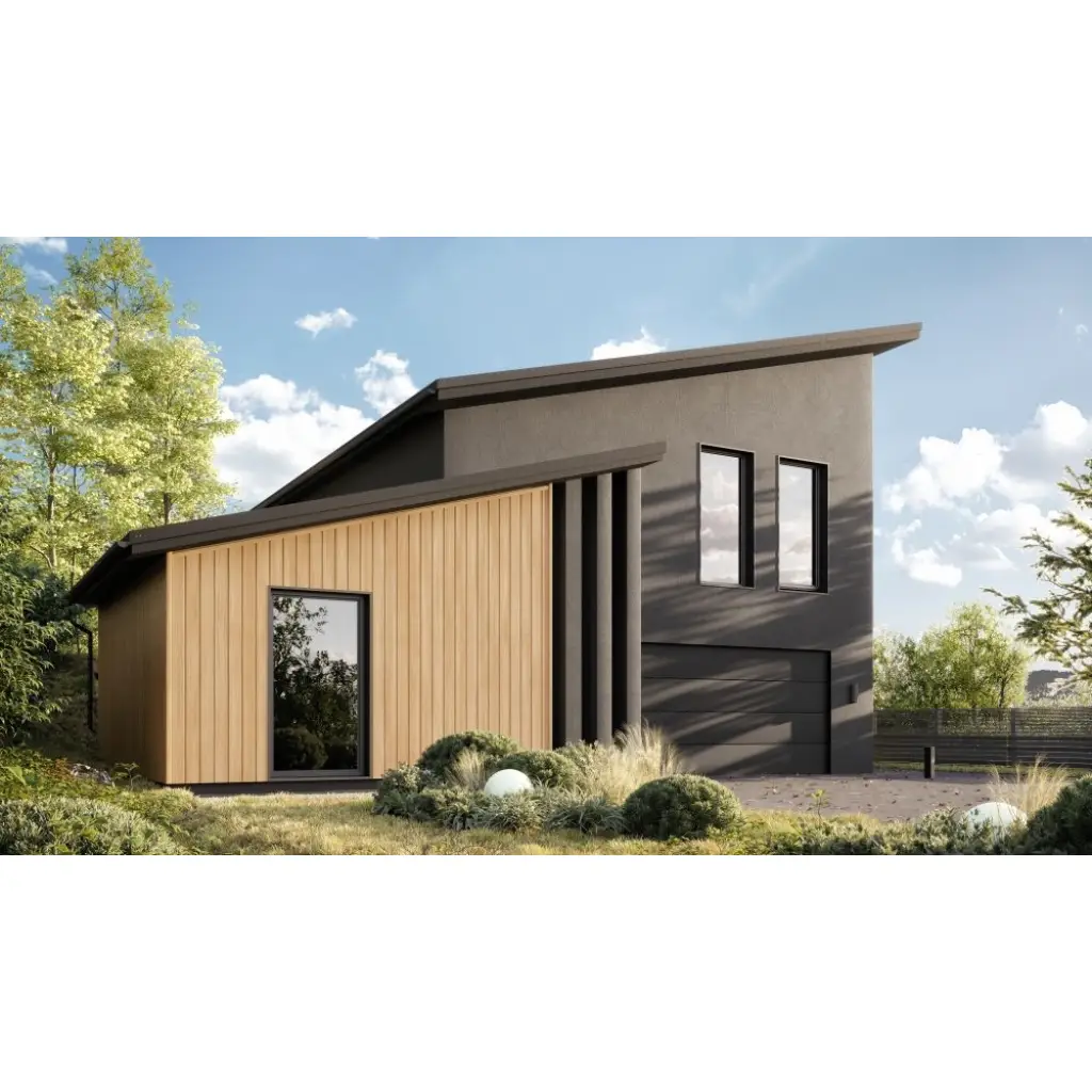 Panele elewacyjne fasadowe Solvo V-Black Cedr 3030868 SO-01, Panele zewnętrzne, Solvo, VOX