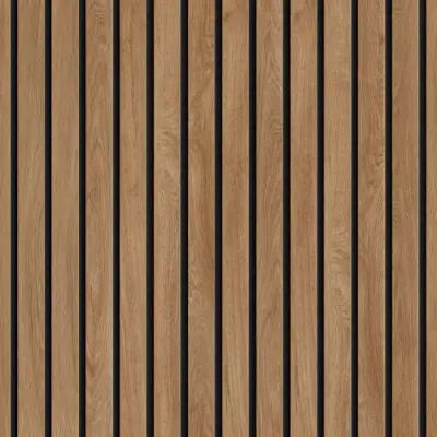 Panele elewacyjne fasadowe Solvo V-Black Dąb Naturalny 3031997 SO-02