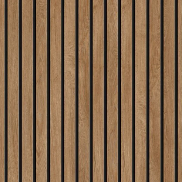 Panele elewacyjne fasadowe Solvo V-Black Dąb Naturalny 3031
