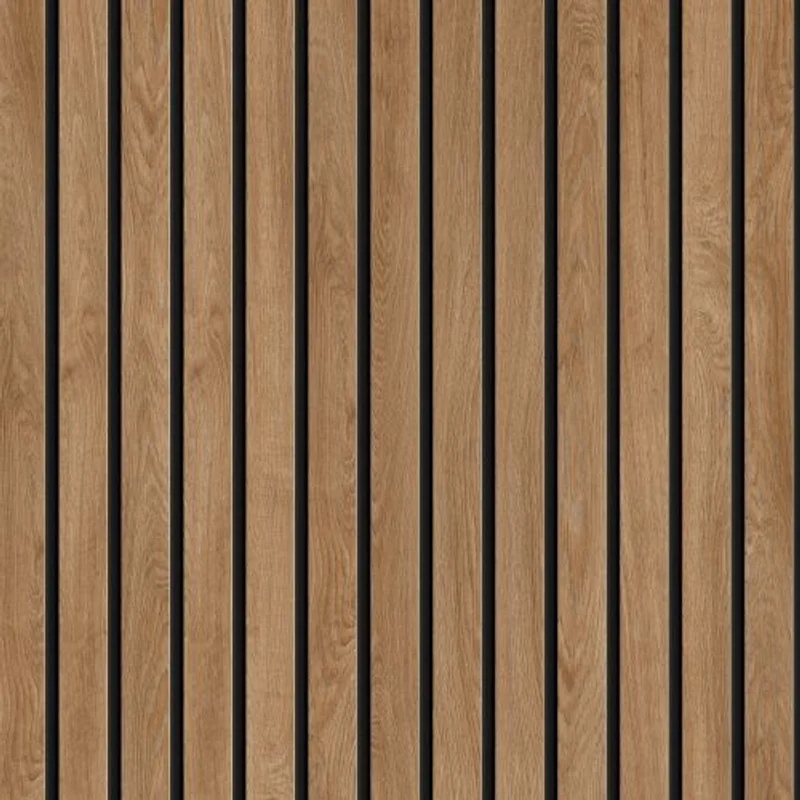 Panele elewacyjne fasadowe Solvo V-Black Dąb Naturalny 3031