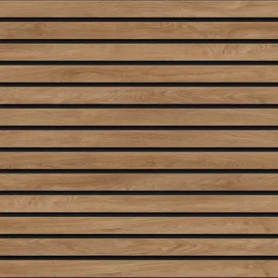 Panele elewacyjne fasadowe Solvo V-Black Dąb Naturalny 3031997 SO-02