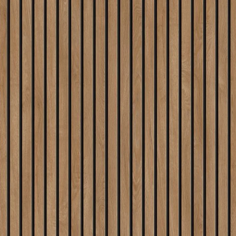 Panele elewacyjne fasadowe Solvo V-Black Dąb Naturalny 3032