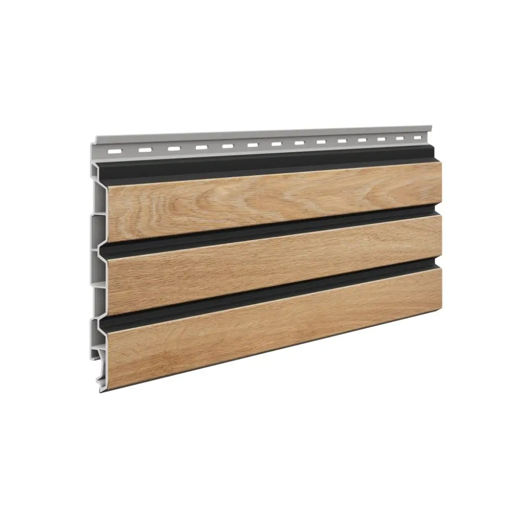 Panele elewacyjne fasadowe Solvo V-Black Dąb Naturalny 3032013 SO-03, Panele zewnętrzne, Solvo, VOX