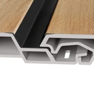 Panele elewacyjne fasadowe Solvo V-Black Dąb Naturalny 3032013 SO-03