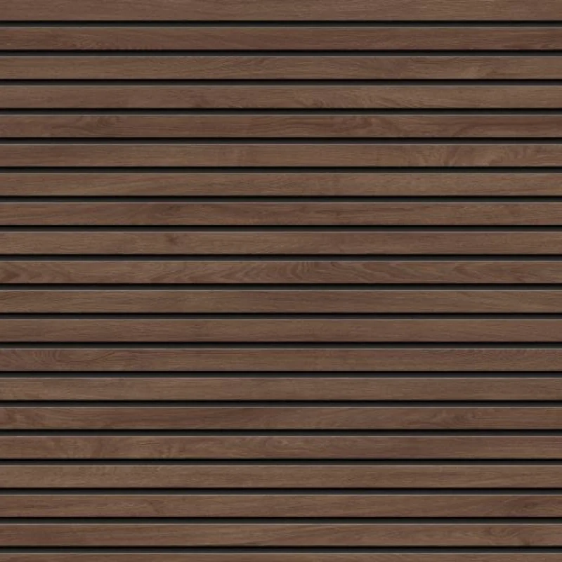 Panele elewacyjne fasadowe Solvo V-Black Dąb Czekoladowy 30