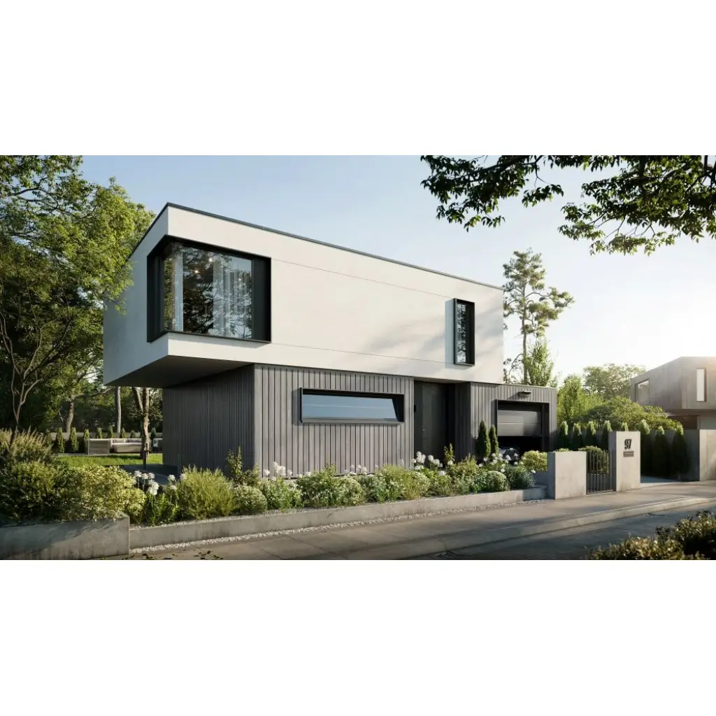 Panele elewacyjne fasadowe Solvo V-Black Dąb Szary 3032015 SO-03, Panele zewnętrzne, Solvo, VOX