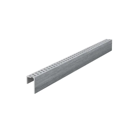 Panele elewacyjne fasadowe Solvo Listwa perforowana Dąb Szary 1-cz FS-261, 3030896