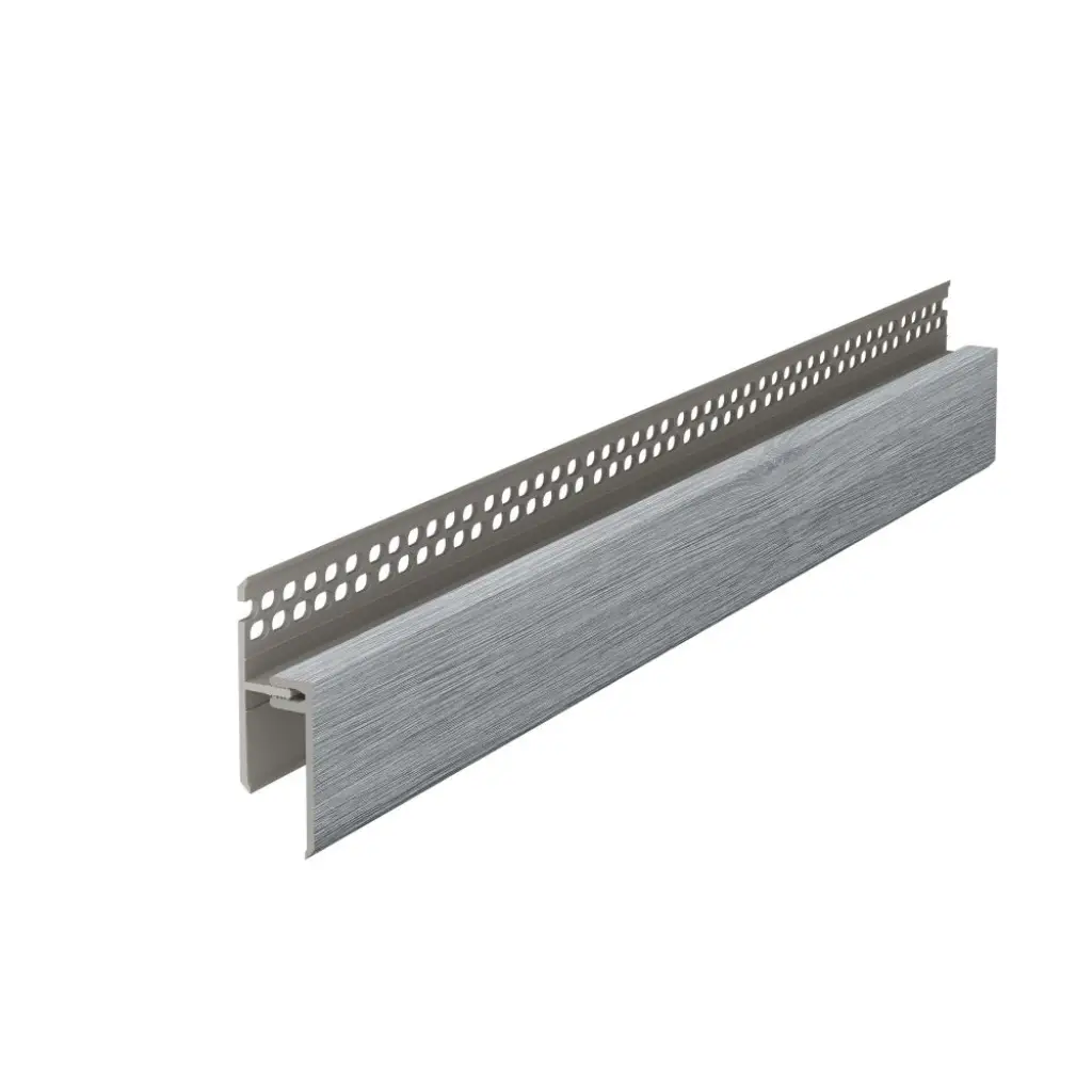 Panele elewacyjne fasadowe Solvo Listwa wentylacyjna górna Dąb Szary 2-cz FS-262, 3030904, Panele zewnętrzne, Solvo Akcesoria do paneli zewnętrznych, VOX