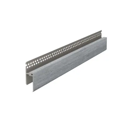 Panele elewacyjne fasadowe Solvo Listwa wentylacyjna górna Dąb Szary 2-cz FS-262, 3030904