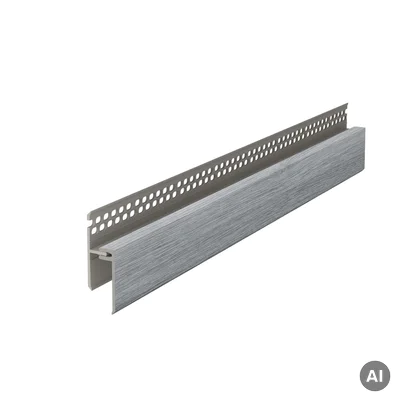 Panele elewacyjne fasadowe Solvo Listwa wentylacyjna górna Dąb Szary 2-cz FS-262, 3030904